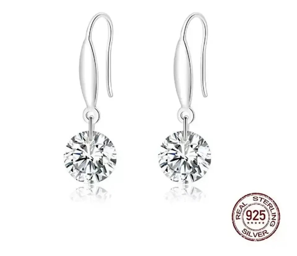 Aros Plata 925 Circones Pendientes Joyas Regalo Mujer 2