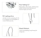 Aros Plata 925 Circones Pendientes Joyas Regalo Mujer - Miniatura 4