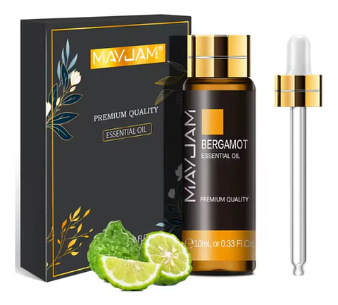 Aceite Esencial Bergamota 100% Puro Natural 10 Ml Mayjam