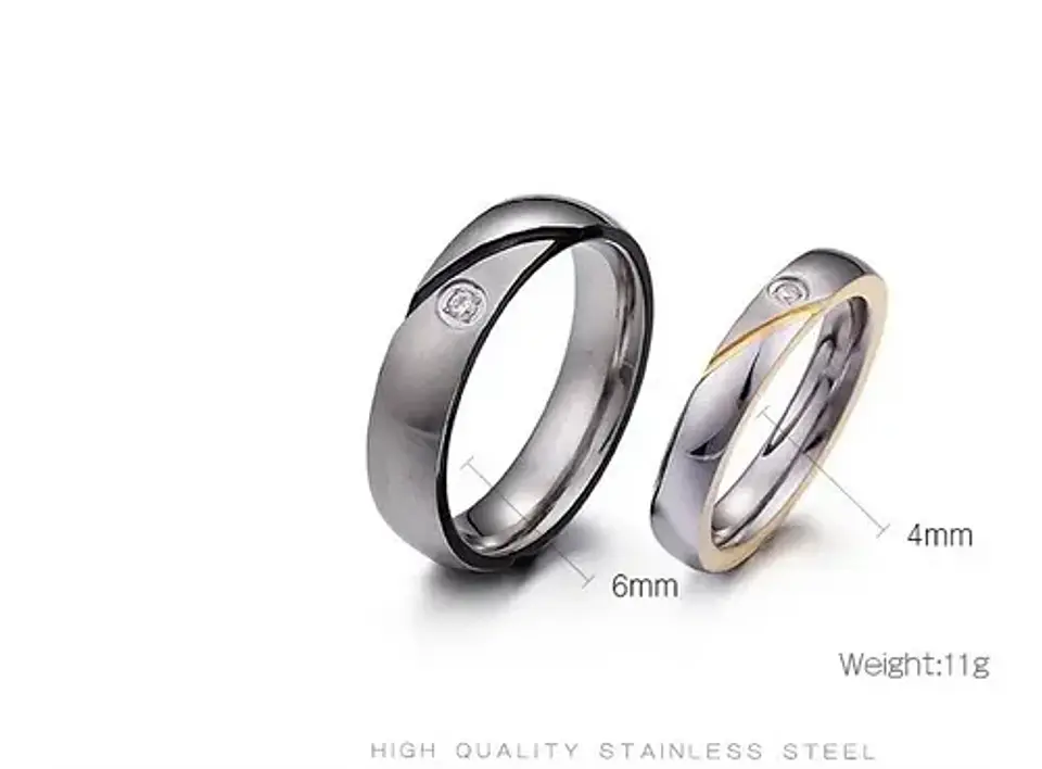 Anillos Enamorados Regalo San Valentin + Caja Y Globo  2