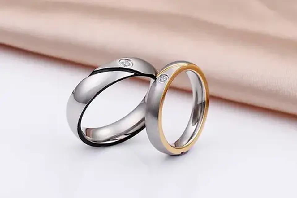 Anillos Enamorados Regalo San Valentin + Caja Y Globo  5