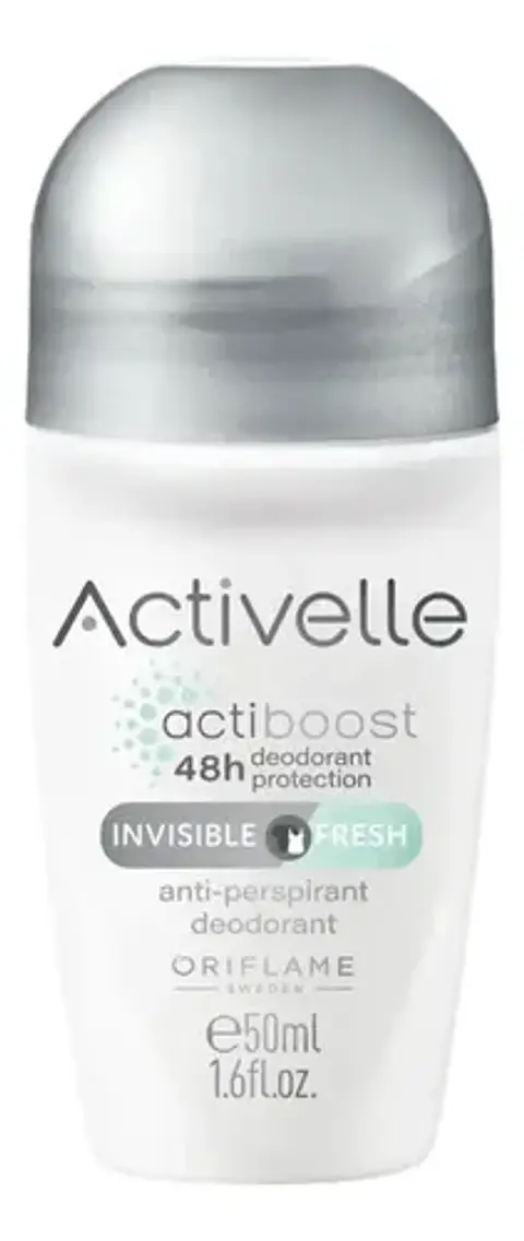 Desodorante Oriflame Activelle Invisible Fresh Roll On 48h