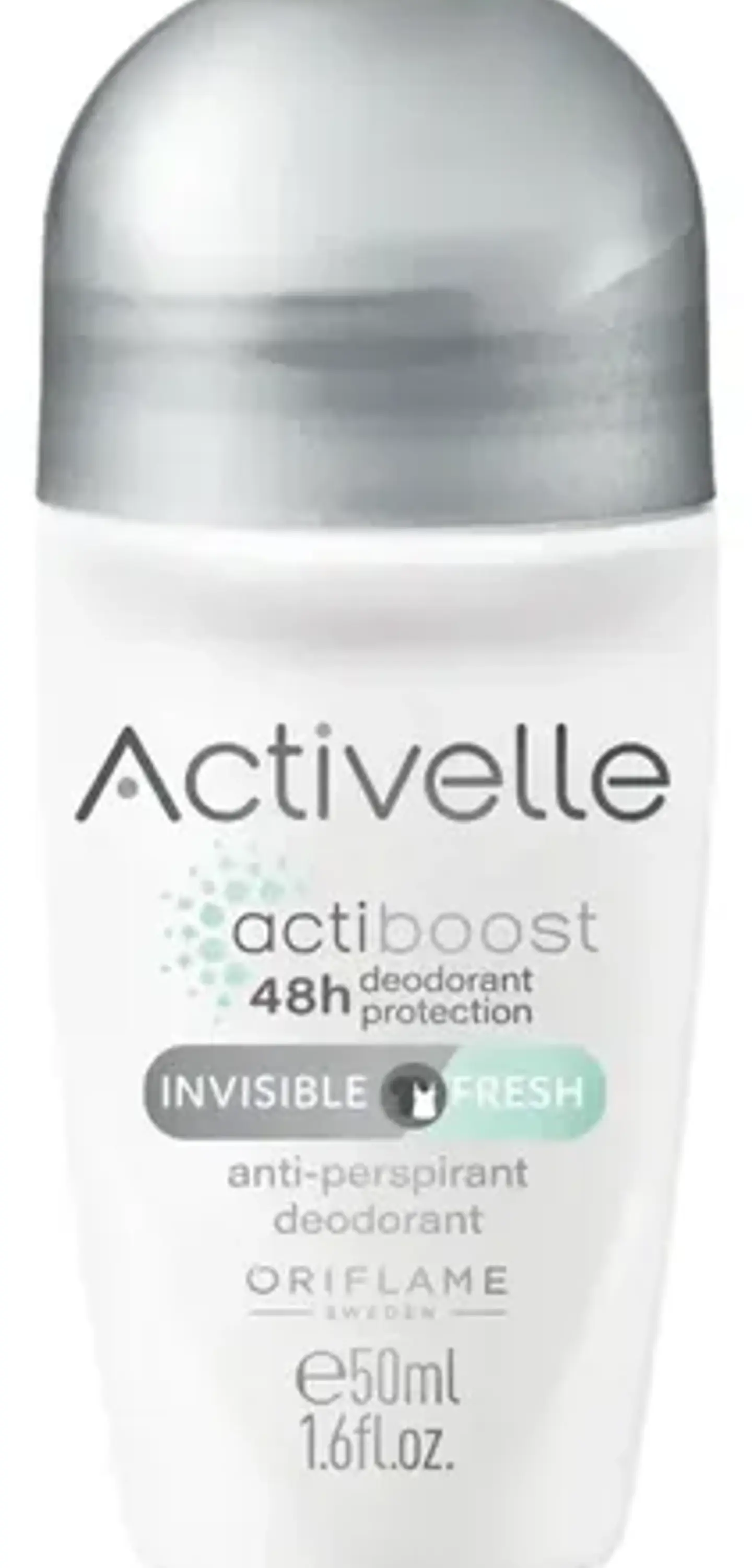 Desodorante Oriflame Activelle Invisible Fresh Roll On 48h 1
