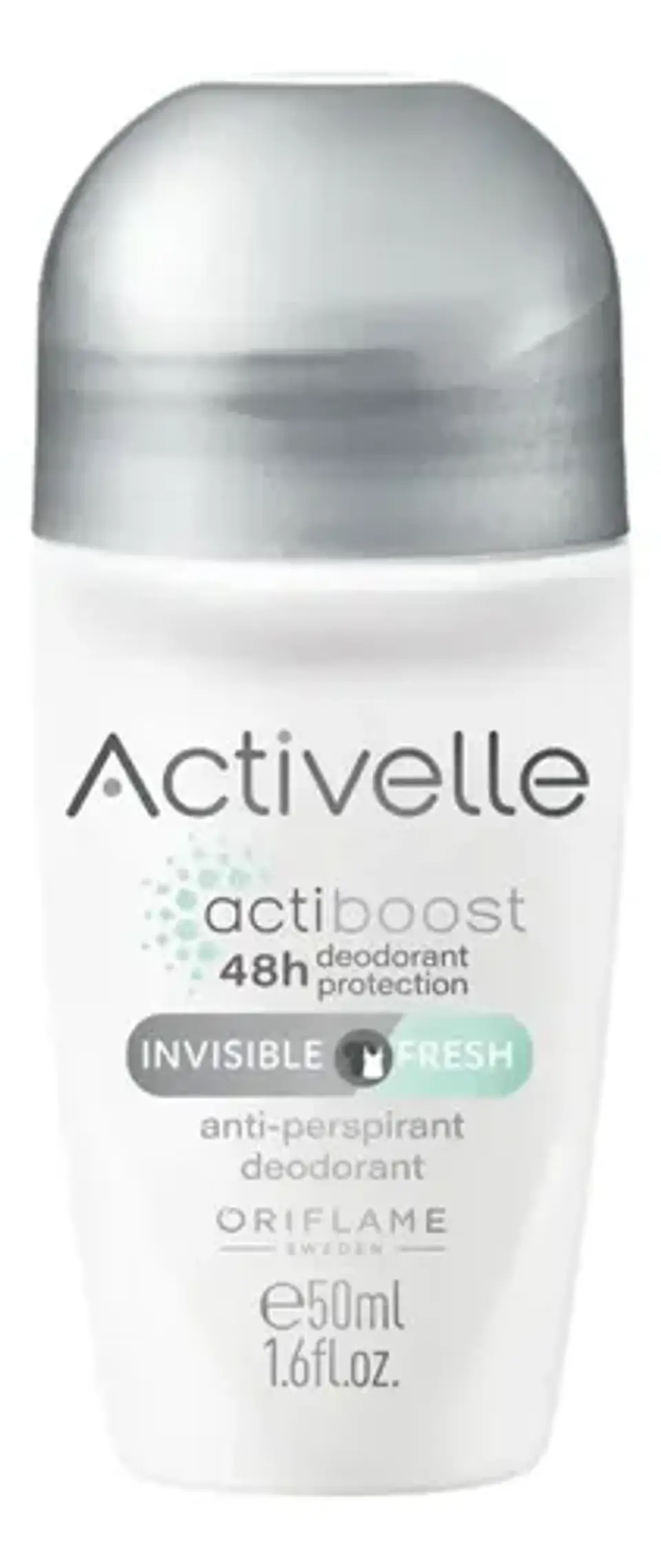Desodorante Oriflame Activelle Invisible Fresh Roll On 48h 1