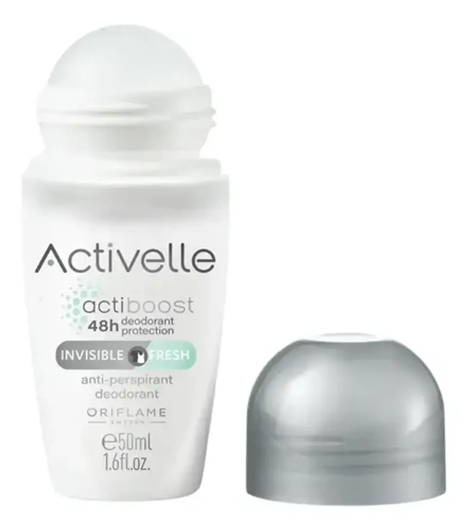 Desodorante Oriflame Activelle Invisible Fresh Roll On 48h 2