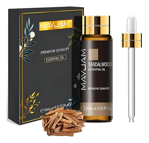 Aceite Esencial Sándalo 100% Puro Natural 10 Ml Mayjam