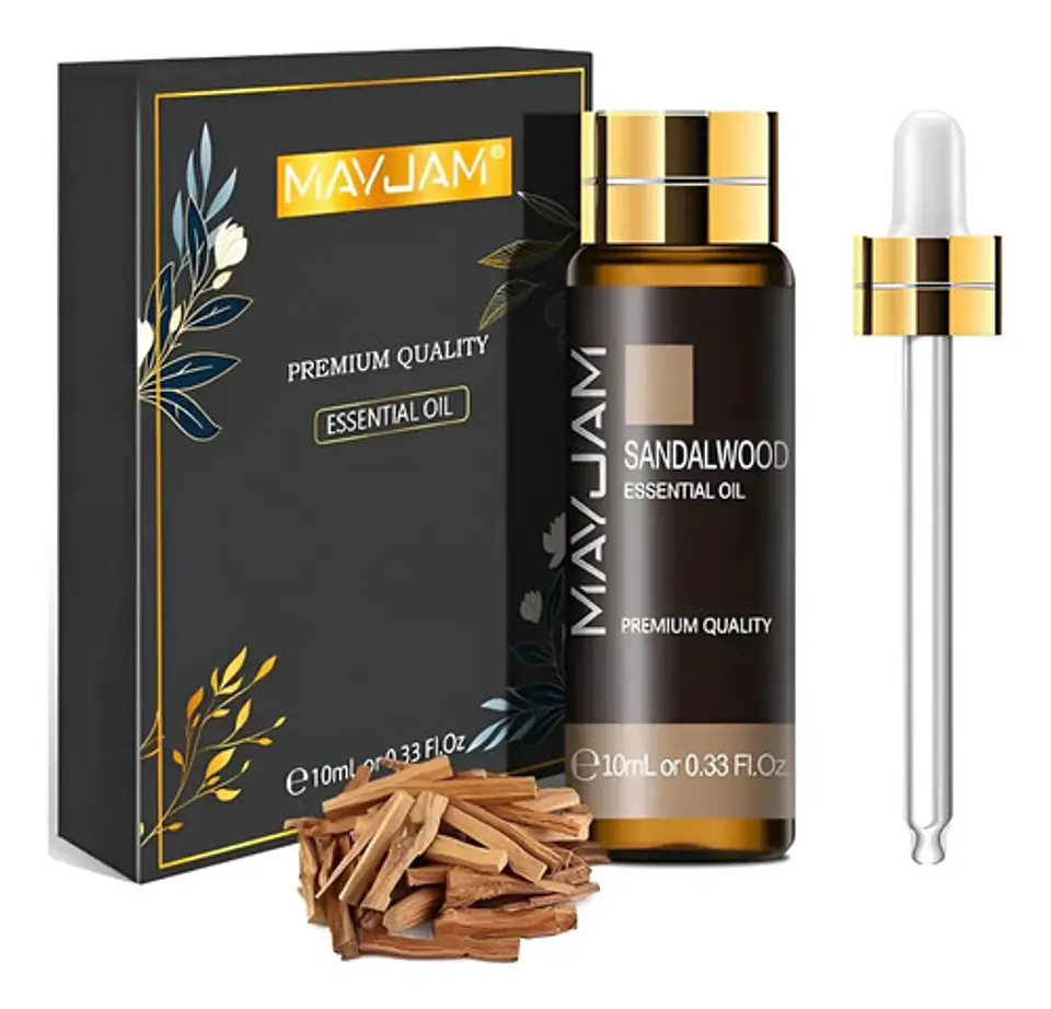Aceite Esencial Sándalo 100% Puro Natural 10 Ml Mayjam 1