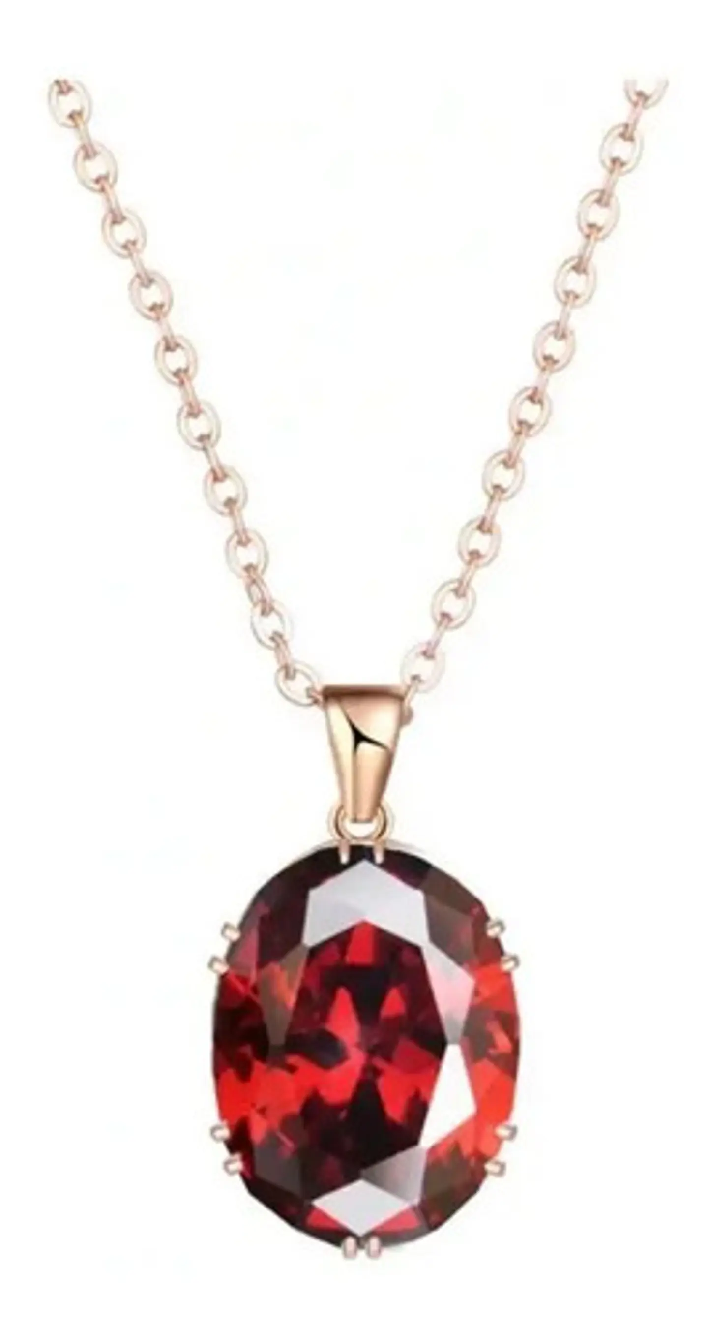 Collar Cristal Circonita Mujer + Bolsa Regalo Joyas 7