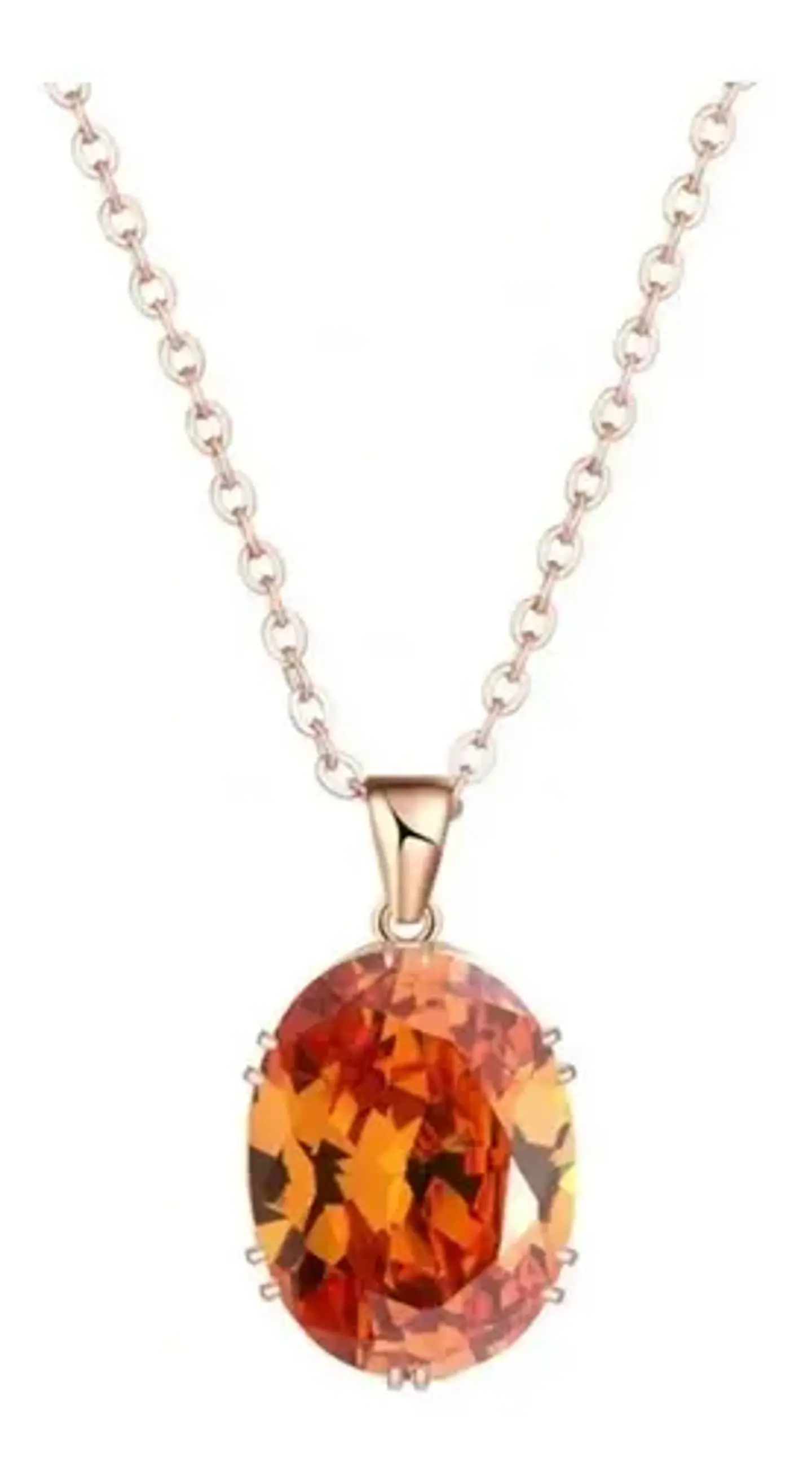 Collar Cristal Circonita Mujer + Bolsa Regalo Joyas 10
