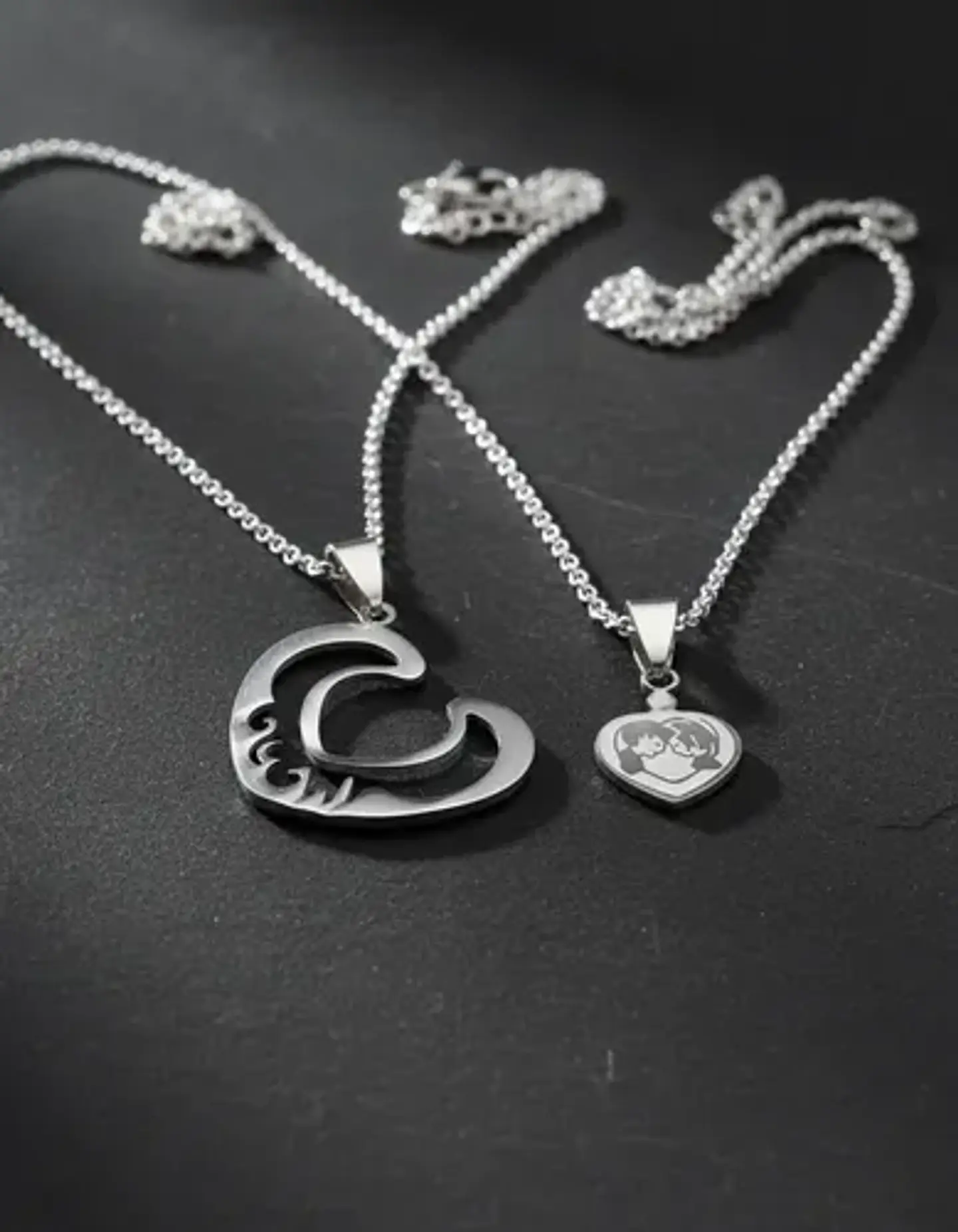 Collares San Valentin Corazón + Globo Y Caja Regalo Joyas 1