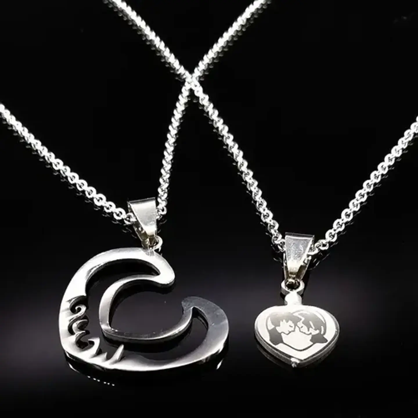 Collares San Valentin Corazón + Globo Y Caja Regalo Joyas 6