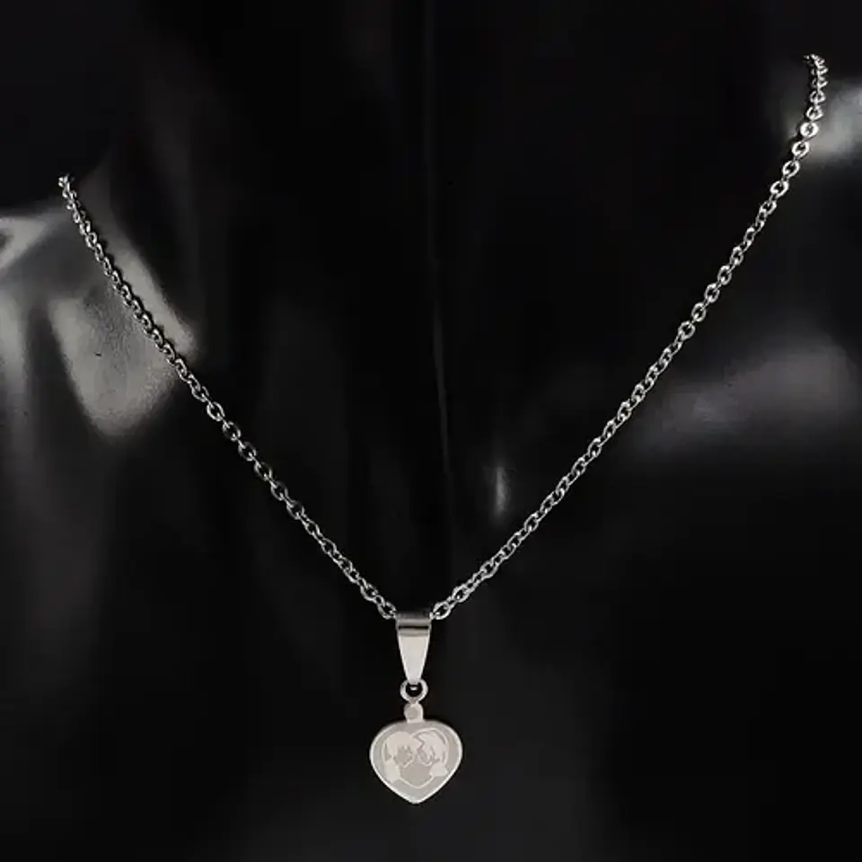 Collares San Valentin Corazón + Globo Y Caja Regalo Joyas 10