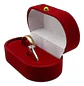 Anillos Compromiso Ajustables + Caja Regalo Joyas A103 - Miniatura 3