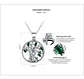 Collar Plata 925 Árbol De La Vida Circón Joyas Regalo Mujer - Miniatura 4