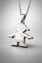 Collar Hijos Niño Niña + Globo Y Caja Regalo Joyas - Miniatura 3