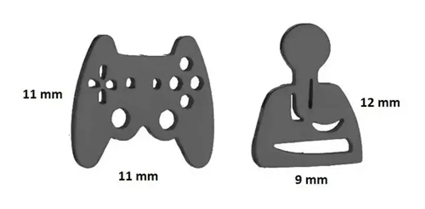 Aros Gamer Juego Regalo Hombre Niño Mujer Niña + Bolsa Joyas 2