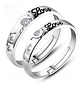 Anillos Compromiso Ajustables + Caja Regalo Joyas A112 - Miniatura 1