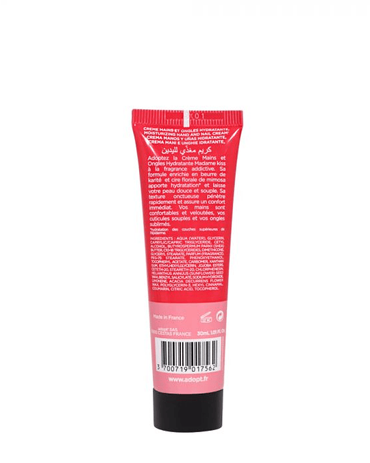 Madame Kiss (92) - crema hidratante para manos y uñas 30ml