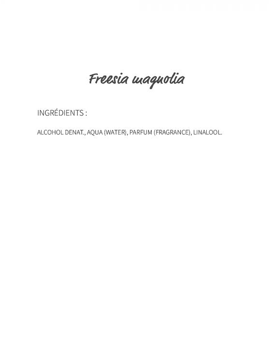 Freesia Magnolia (600) - eau de parfum 30ml 