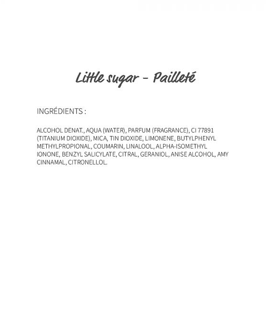 Little Sugar Pailleté (909) - eau de parfum 30ml 