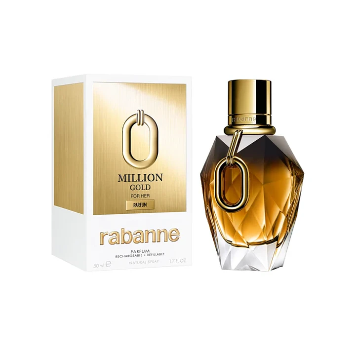 Paco Rabanne Million Gold For Her EDP 50ml Refillable (E) 1