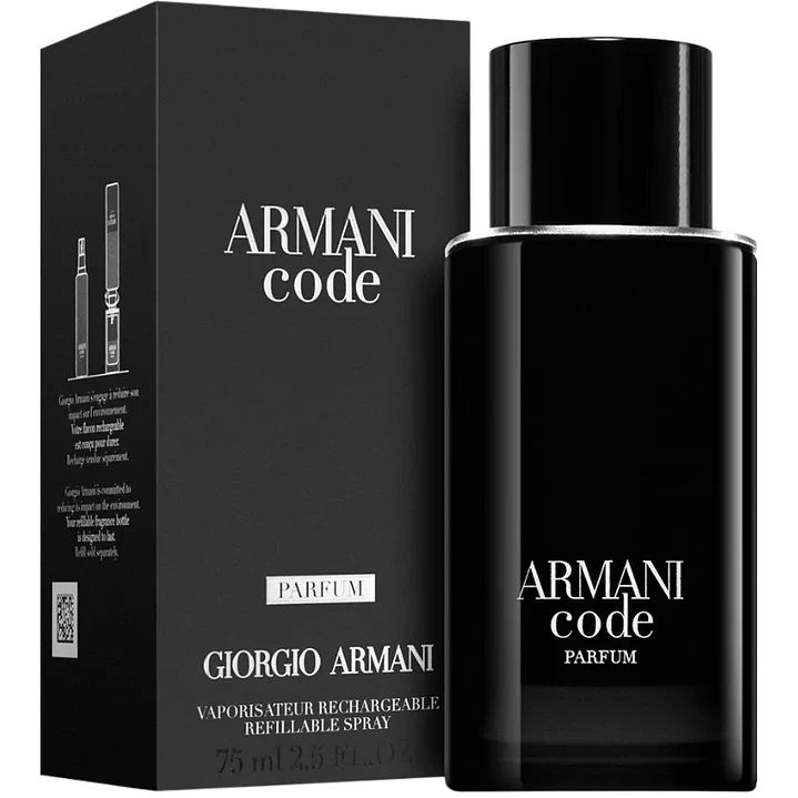 Giorgio Armani Code Parfum 75ml Recargable / Refillable 1