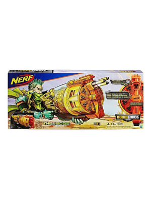 Nerf - Disparador de juguete The Judge para dominar las Doomlands