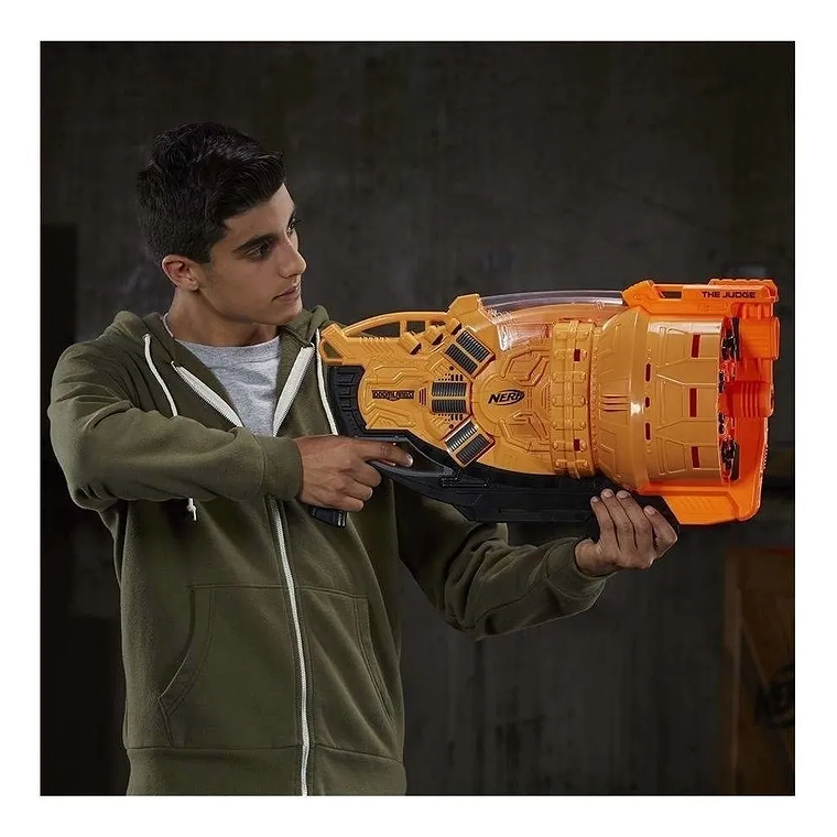 Nerf - Disparador de juguete The Judge para dominar las Doomlands 3
