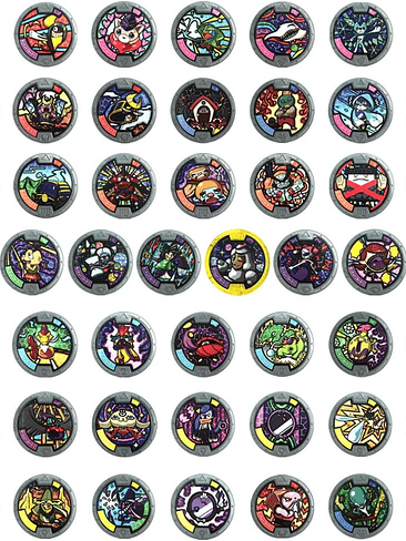 Yokai bolsas misteriosas con medalla de reloj Yokai 3