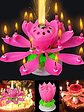 Vela Flor Musical Para Festividades  - Miniatura 2