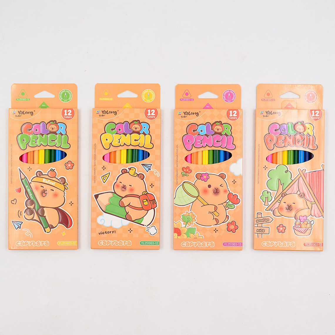 Capibara Lapices 12 Colores  1