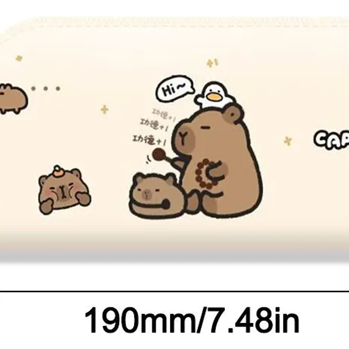 Estuche Capibara Kawaii 1