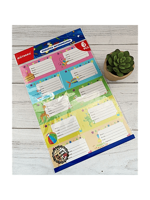 Etiquetas Identificatorias Adhesivas 