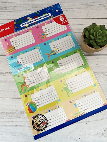 Etiquetas Identificatorias Adhesivas  1