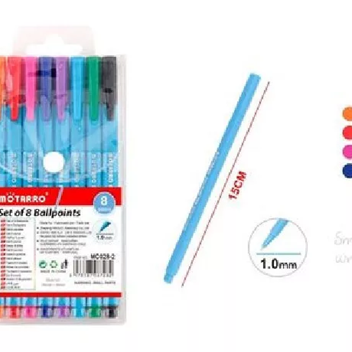 Set Lapices tinta Punta Extra Fina  1