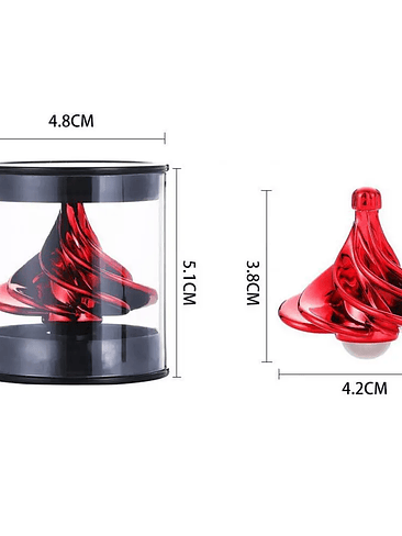 Juguete Sensorial Trompo de Viento de escritorio 6