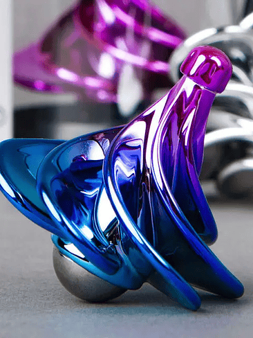 Juguete Sensorial Trompo de Viento de escritorio 7