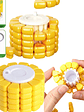 Juguete Sensorial Mini LLavero Maiz, con luz y granos desmotables. - Miniatura 1