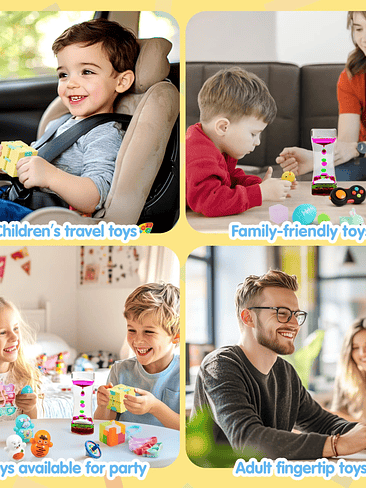 36 Juguetes Sensoriales Anti Estress. DIversos Modelos, Tamaños, Formas y Colores 4