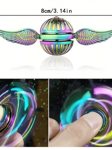 Magic Fidget Spinner: Stress Relief and Concentration Toy Improve Concentration Perfect Halloween, Christmas Gift 3