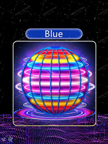 Flying Ball Boomerang Flyorb Magic With LED Lights Drone Hover Ball Fly Nova Orb Flying Spinner Fidget Toys Children Family Gift 7