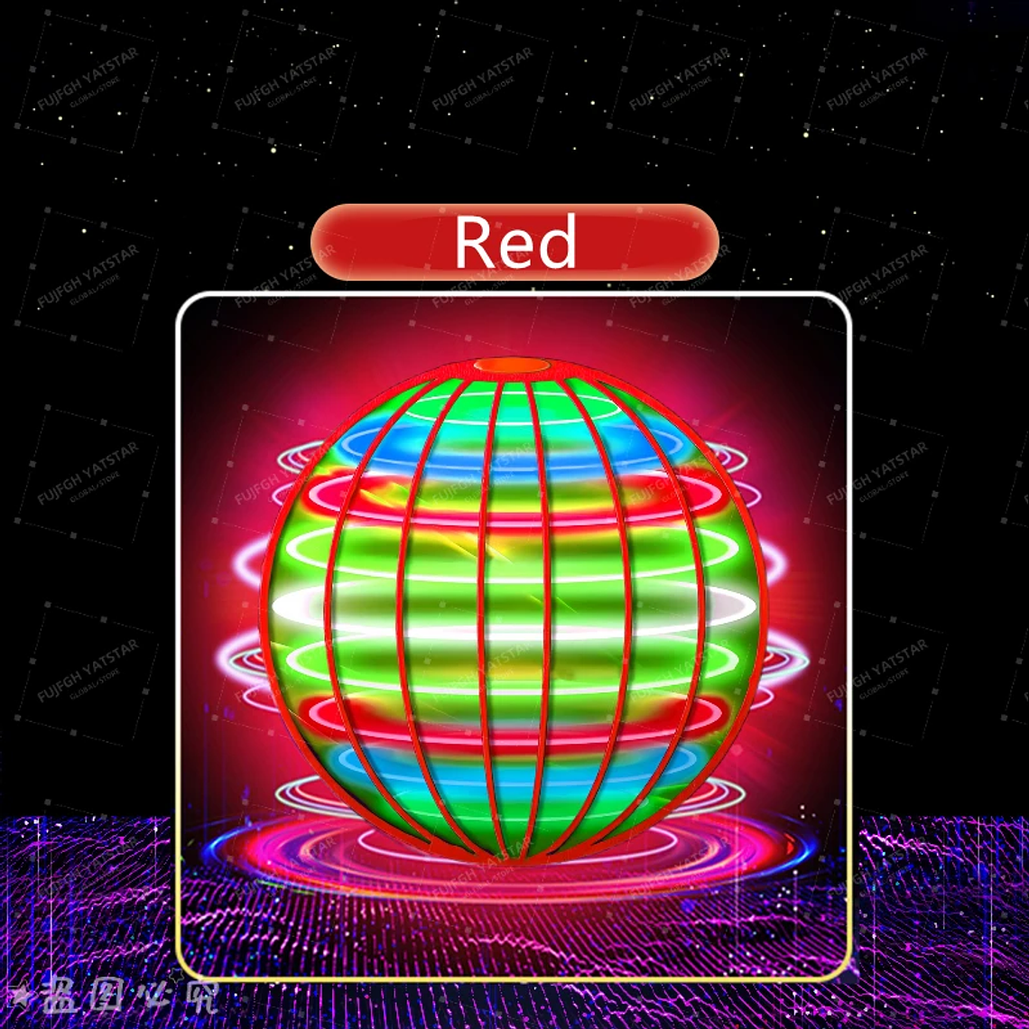 Flying Ball Boomerang Flyorb Magic With LED Lights Drone Hover Ball Fly Nova Orb Flying Spinner Fidget Toys Children Family Gift 8