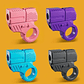 New Mini Gun Shell Ejected Can Launch Decompression EDC Finger Ring Pistol Fidget Spinner Ratchet Anxiety Stress Relief Toy Guns - thumbnail 1