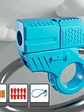 New Mini Gun Shell Ejected Can Launch Decompression EDC Finger Ring Pistol Fidget Spinner Ratchet Anxiety Stress Relief Toy Guns - Miniatura 8