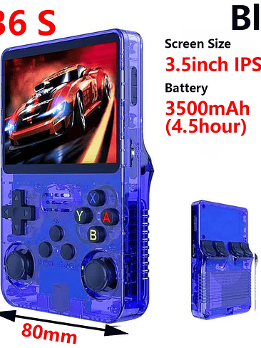 Consola Portatil  R36S 12 Consolas en 1    (sin repeticion de Juegos) 11