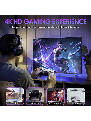 Consola M15 4K TV Game Stick 64GB Built-in 3/40000+ Retro Games