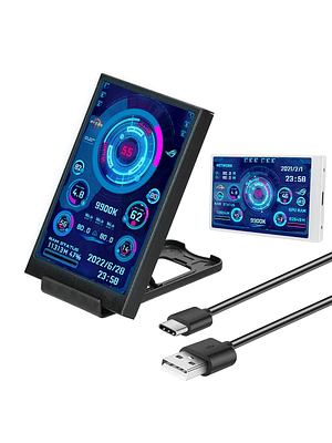 Pantalla secundaria Alimentada por USB 3.5 
