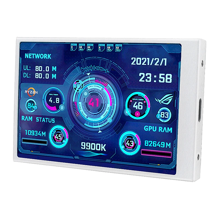 Pantalla secundaria Alimentada por USB 3.5  6