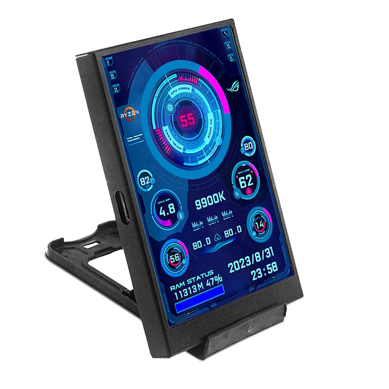 Pantalla secundaria Alimentada por USB 3.5  8