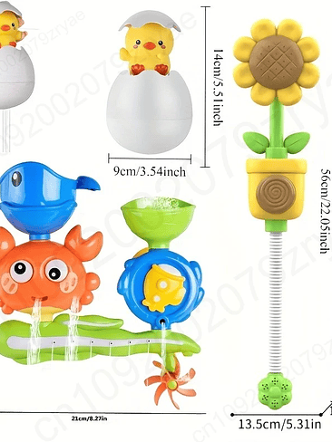 Set de Baño Interactivo, excelente fijacion y durabilidad 2